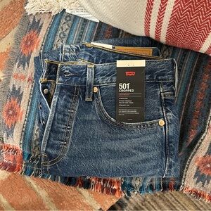Levi's Women's 501 Cropped Jeans sz 26 x 28